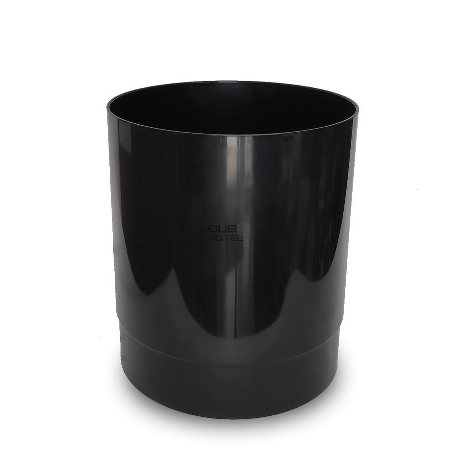 Waste Paper Bin Black Lt 13 With 4 Containers